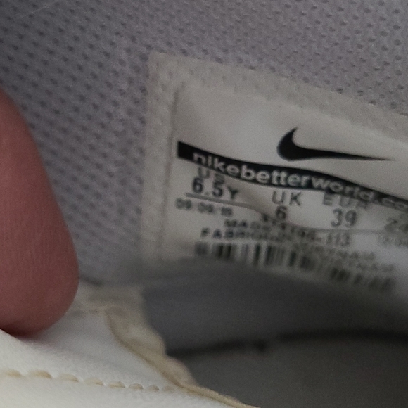 NIKE AIR FORCE 1 MID WHITE 2014(GS) YOUTH SHOE - Picture 11 of 12